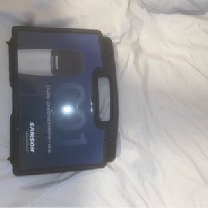 Samson condenser microphone